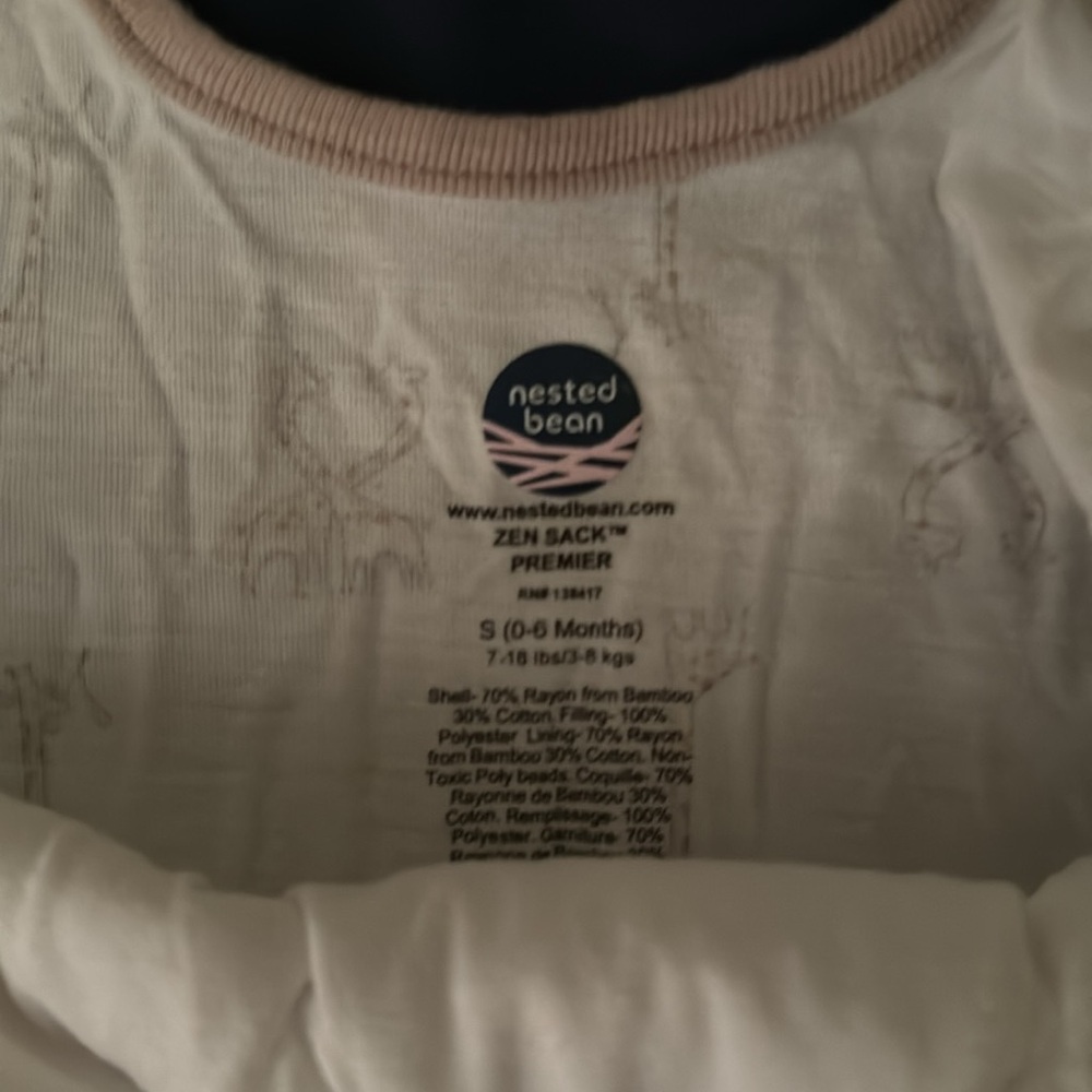 Nested Bean Sleep Sack - Picture 2 of 2
